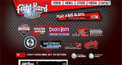 Desktop Screenshot of fighthardmma.com